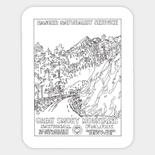 GREAT SMOKY MOUNTAINS Sticker